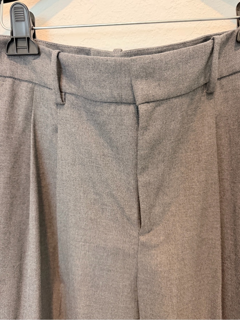 Madewell Super Wide Leg Trousers in Gray - Picture 3 of 11